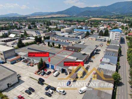 Výrobná a skladová hala s kompletným zázemím a výborným prístupom pre nákladnú dopravu